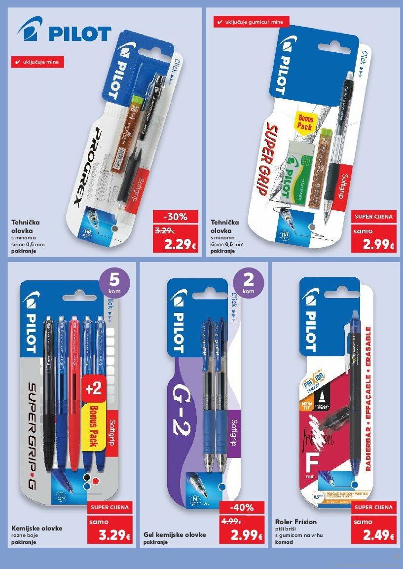 kaufland - Prelistajte katalog Kaufland - Sve za školu od A do Ž, vrijedi od 11.08. do 14.09. - page: 31