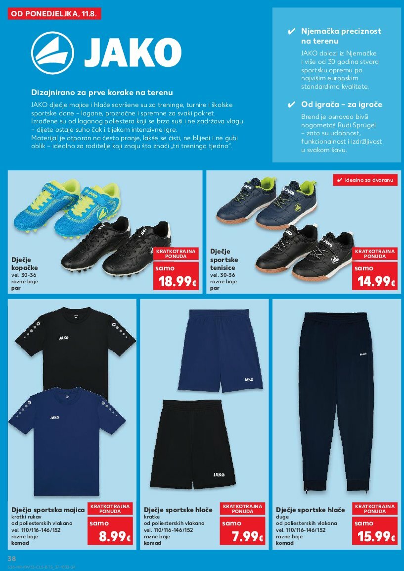 kaufland - Prelistajte katalog Kaufland - Sve za školu od A do Ž, vrijedi od 11.08. do 14.09. - page: 38