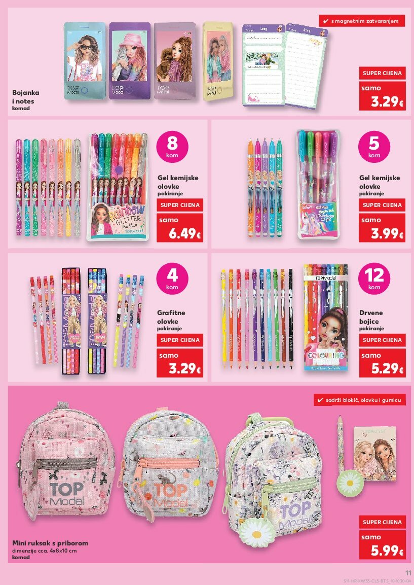 kaufland - Prelistajte katalog Kaufland - Sve za školu od A do Ž, vrijedi od 11.08. do 14.09. - page: 11