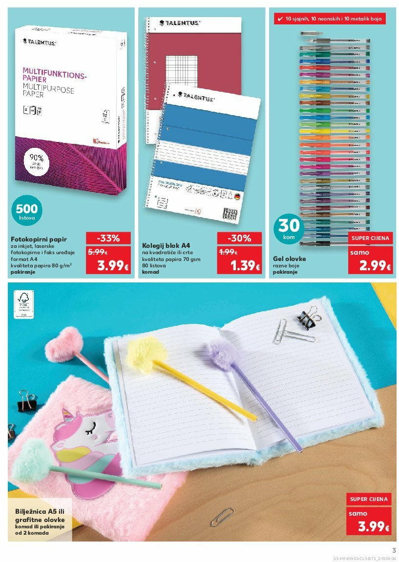 kaufland - Prelistajte katalog Kaufland - Sve za školu od A do Ž, vrijedi od 11.08. do 14.09. - page: 3