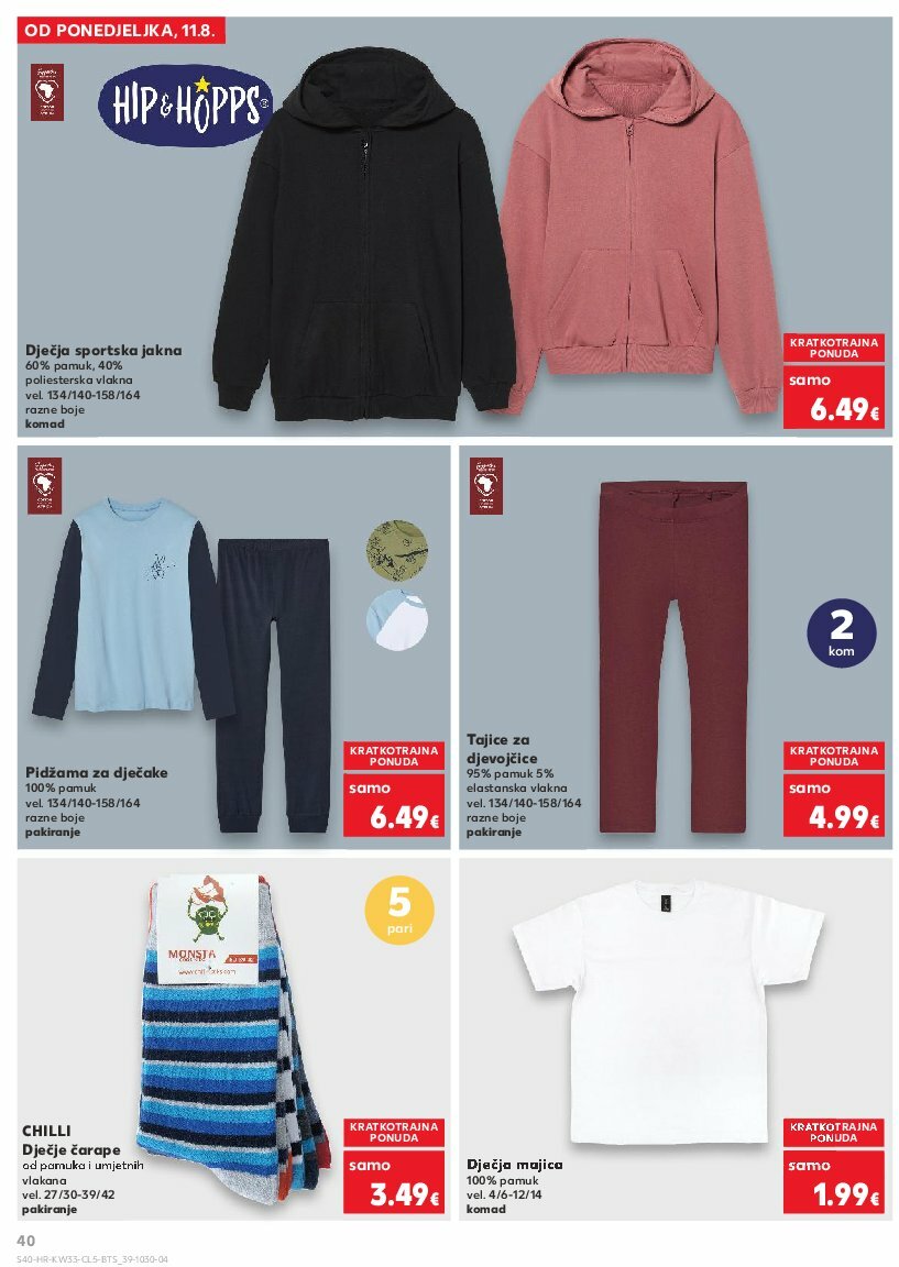 kaufland - Prelistajte katalog Kaufland - Sve za školu od A do Ž, vrijedi od 11.08. do 14.09. - page: 40