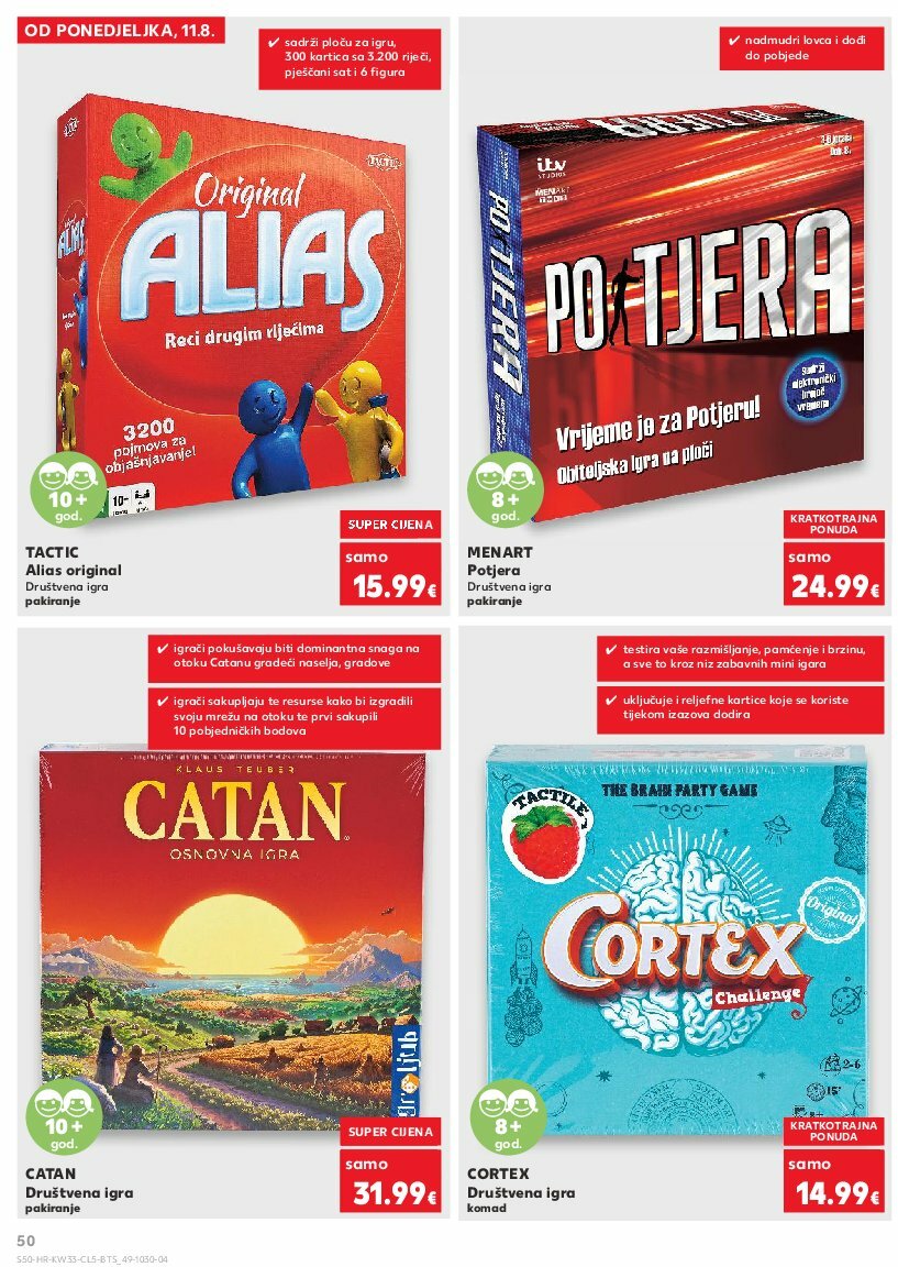 kaufland - Prelistajte katalog Kaufland - Sve za školu od A do Ž, vrijedi od 11.08. do 14.09. - page: 50