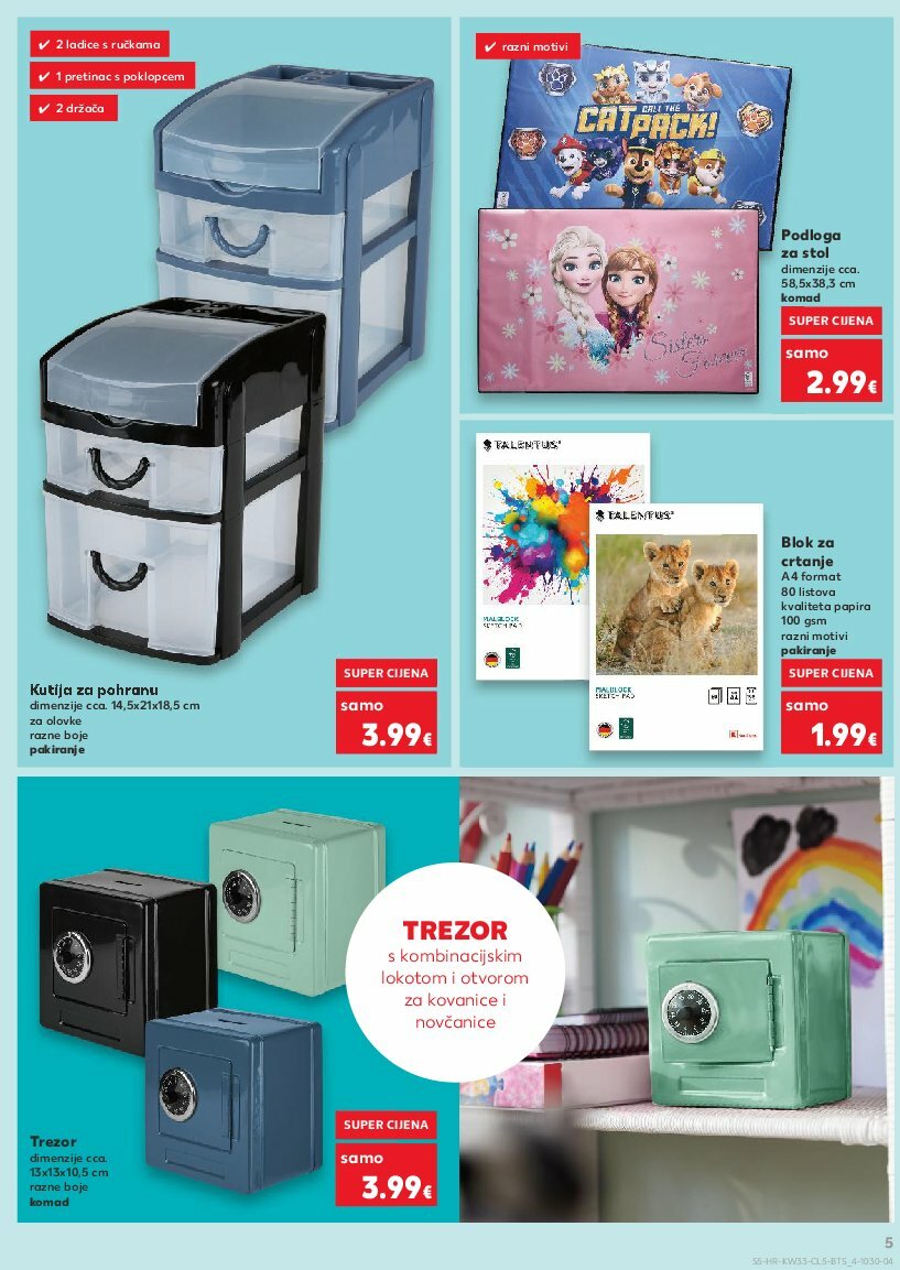 kaufland - Prelistajte katalog Kaufland - Sve za školu od A do Ž, vrijedi od 11.08. do 14.09. - page: 5