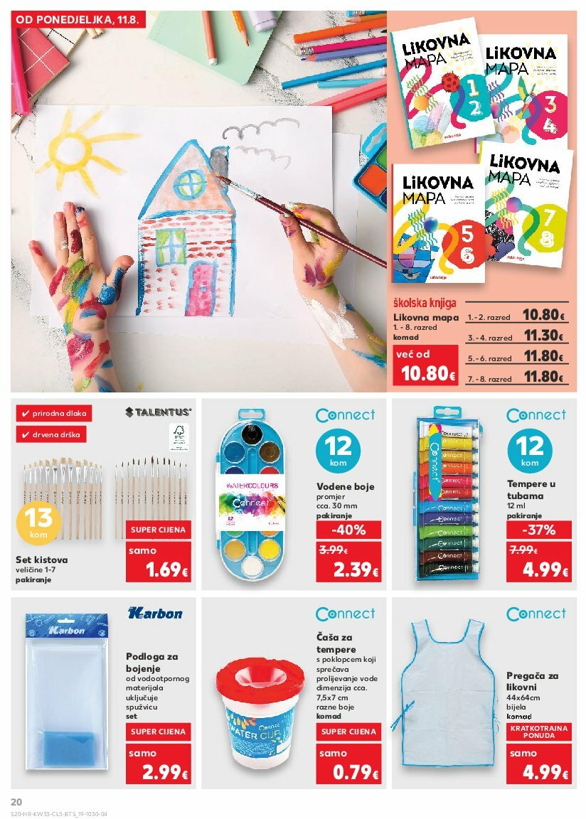 kaufland - Prelistajte katalog Kaufland - Sve za školu od A do Ž, vrijedi od 11.08. do 14.09. - page: 20