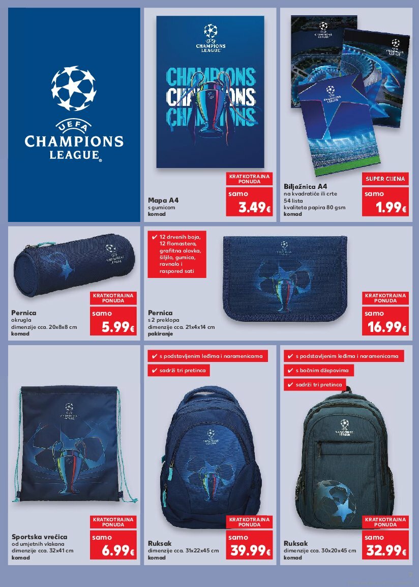 kaufland - Prelistajte katalog Kaufland - Sve za školu od A do Ž, vrijedi od 11.08. do 14.09. - page: 7