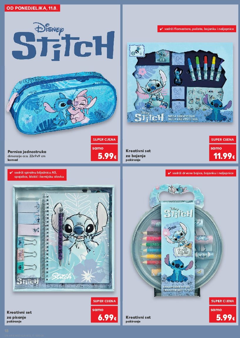 kaufland - Prelistajte katalog Kaufland - Sve za školu od A do Ž, vrijedi od 11.08. do 14.09. - page: 18