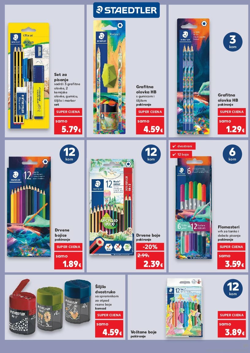 kaufland - Prelistajte katalog Kaufland - Sve za školu od A do Ž, vrijedi od 11.08. do 14.09. - page: 29