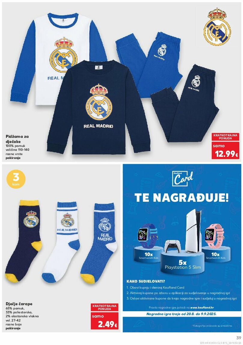 kaufland - Prelistajte katalog Kaufland - Sve za školu od A do Ž, vrijedi od 11.08. do 14.09. - page: 39