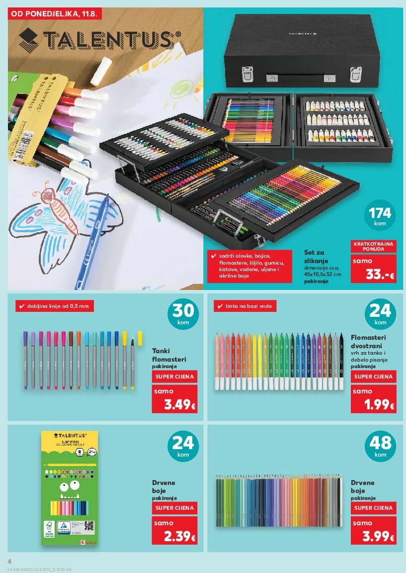 kaufland - Prelistajte katalog Kaufland - Sve za školu od A do Ž, vrijedi od 11.08. do 14.09. - page: 4