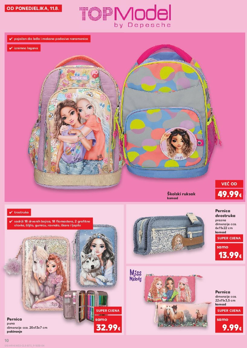 kaufland - Prelistajte katalog Kaufland - Sve za školu od A do Ž, vrijedi od 11.08. do 14.09. - page: 10