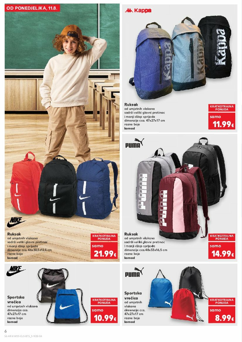 kaufland - Prelistajte katalog Kaufland - Sve za školu od A do Ž, vrijedi od 11.08. do 14.09. - page: 6