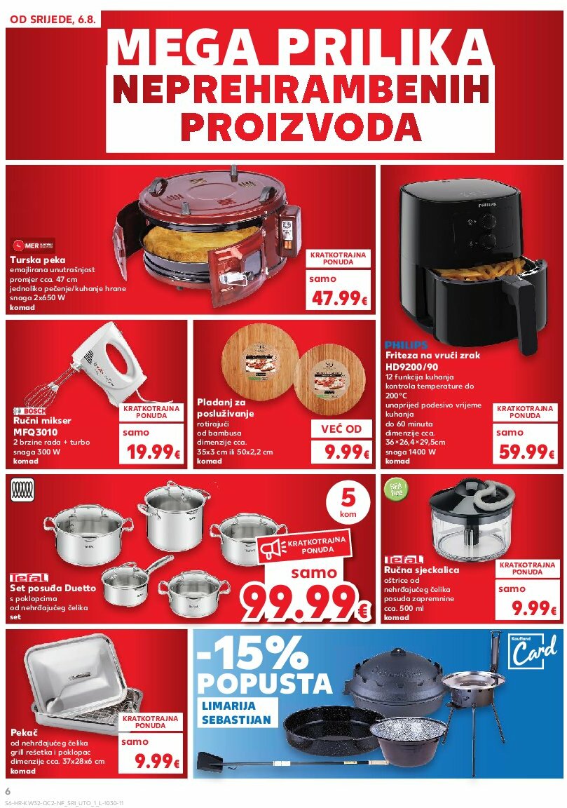 kaufland - Prelistajte katalog Kaufland - Želiš još bogatiju ponudu, vrijedi od 06.08. do 12.08. - page: 6