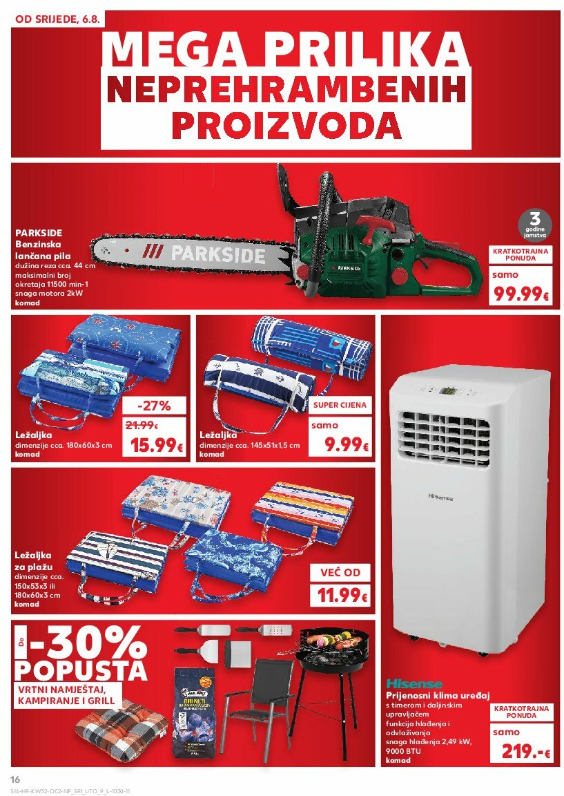 kaufland - Prelistajte katalog Kaufland - Želiš još bogatiju ponudu, vrijedi od 06.08. do 12.08. - page: 16