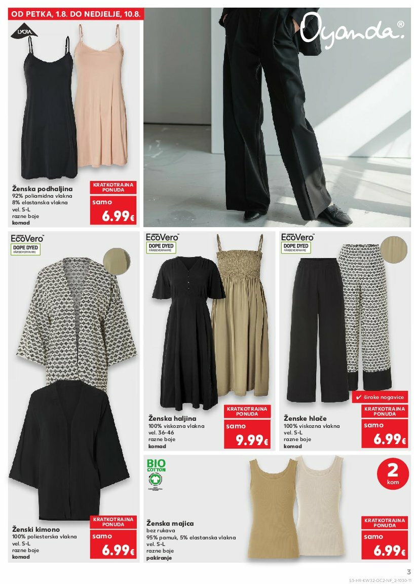 kaufland - Prelistajte katalog Kaufland - Želiš još bogatiju ponudu, vrijedi od 06.08. do 12.08. - page: 3