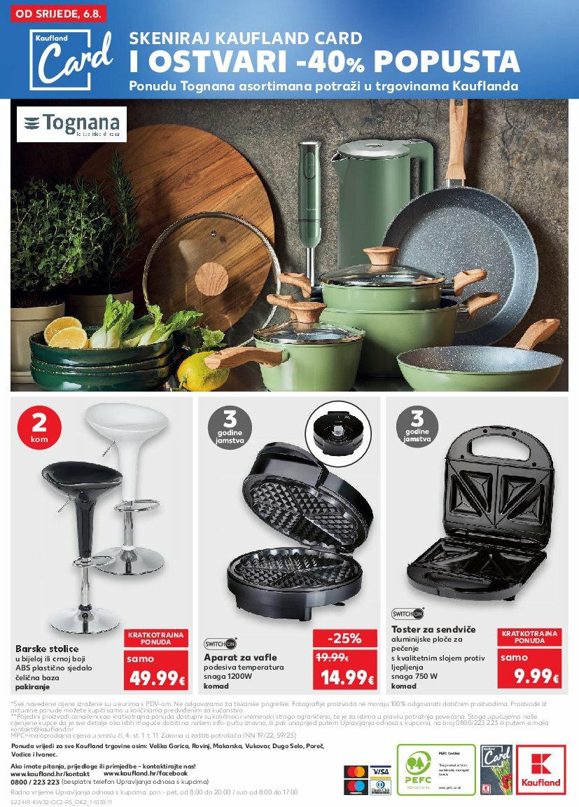 kaufland - Prelistajte katalog Kaufland - Želiš još bogatiju ponudu, vrijedi od 06.08. do 12.08. - page: 22