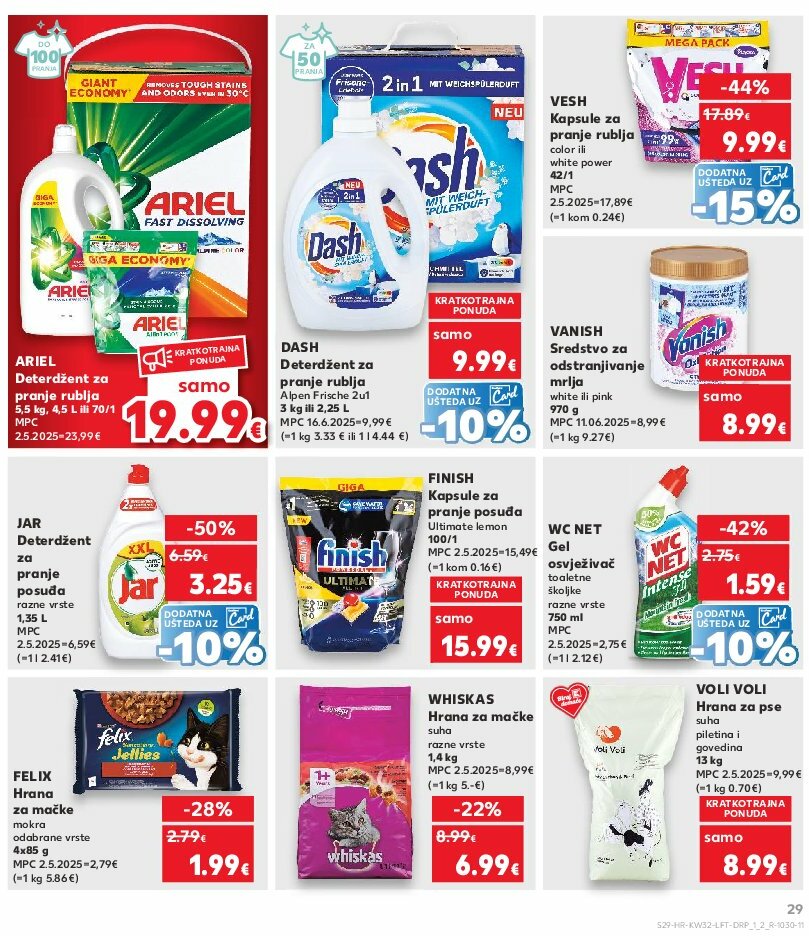 kaufland - Prelistajte katalog Kaufland, vrijedi od 06.08. do 12.08. - page: 29