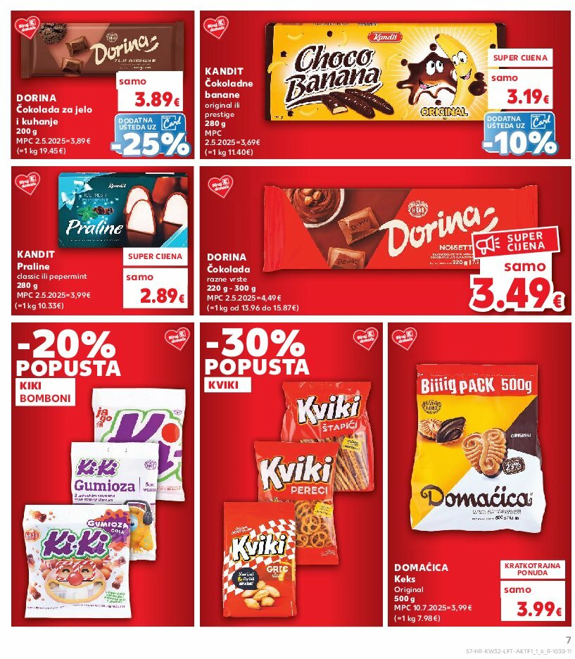 kaufland - Prelistajte katalog Kaufland, vrijedi od 06.08. do 12.08. - page: 7