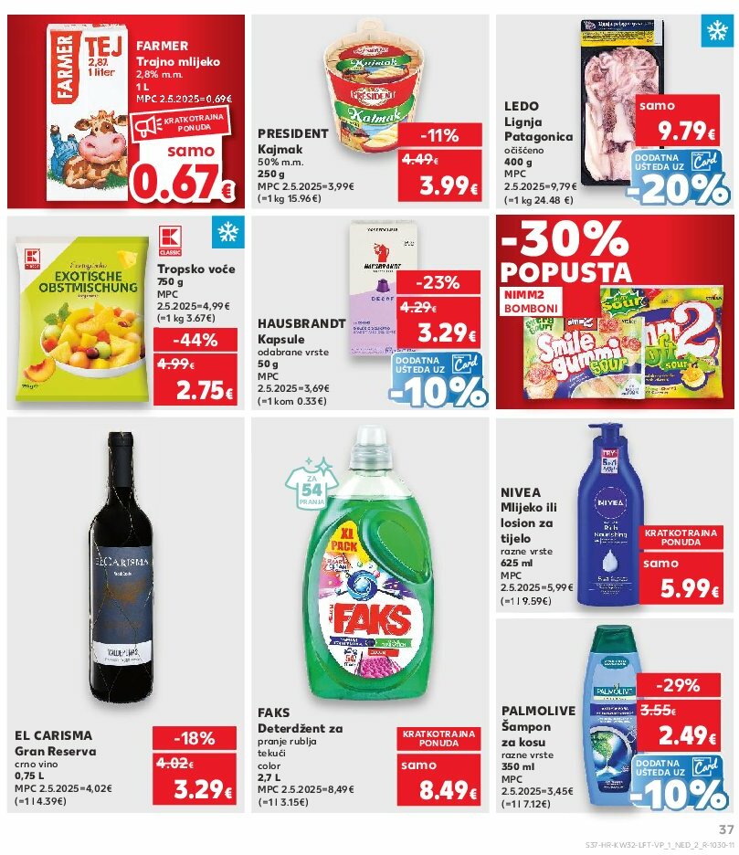 kaufland - Prelistajte katalog Kaufland, vrijedi od 06.08. do 12.08. - page: 37