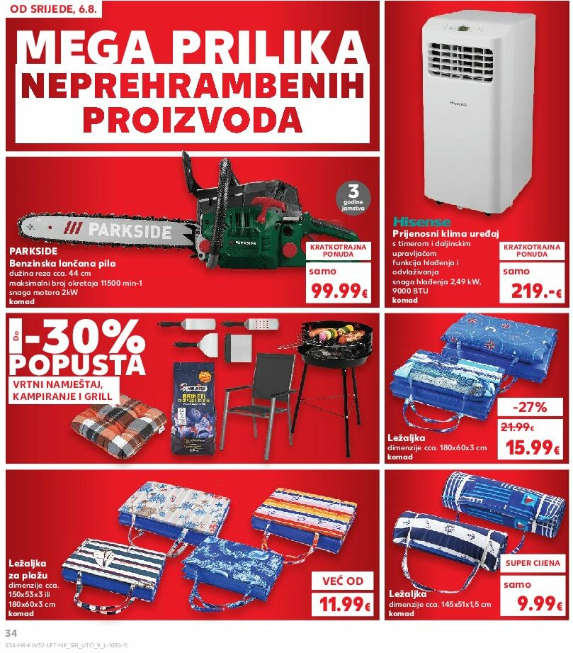kaufland - Prelistajte katalog Kaufland, vrijedi od 06.08. do 12.08. - page: 34