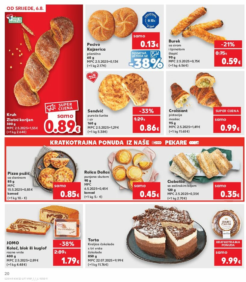 kaufland - Prelistajte katalog Kaufland, vrijedi od 06.08. do 12.08. - page: 20