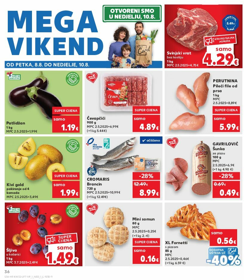 kaufland - Prelistajte katalog Kaufland, vrijedi od 06.08. do 12.08. - page: 36