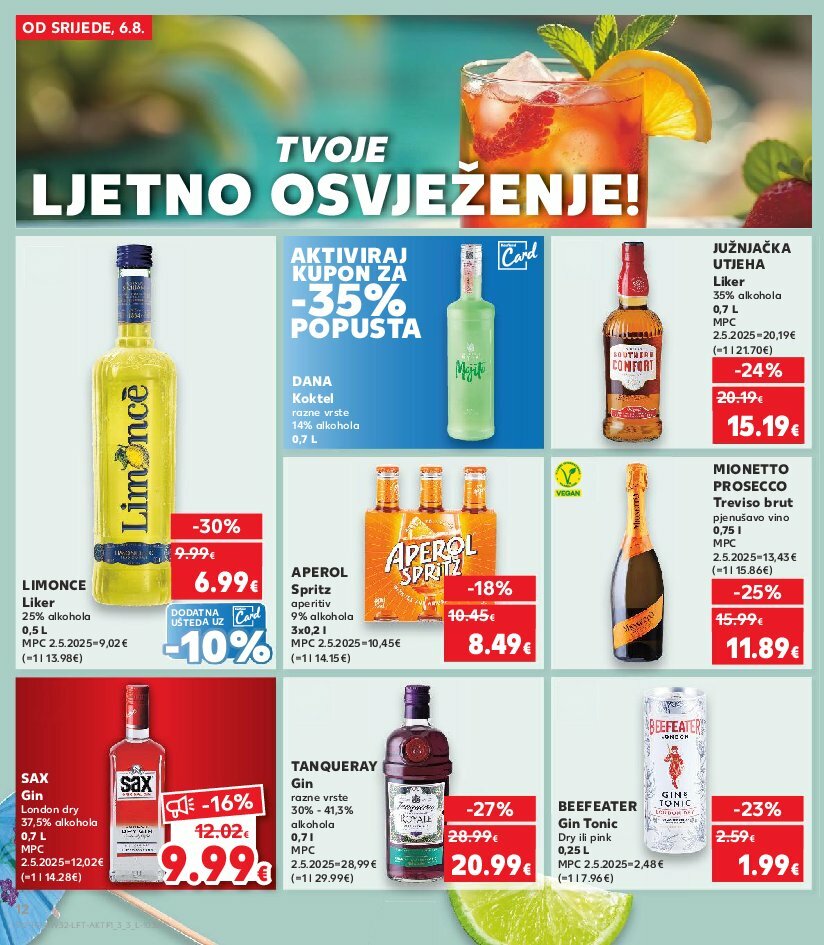 kaufland - Prelistajte katalog Kaufland, vrijedi od 06.08. do 12.08. - page: 12