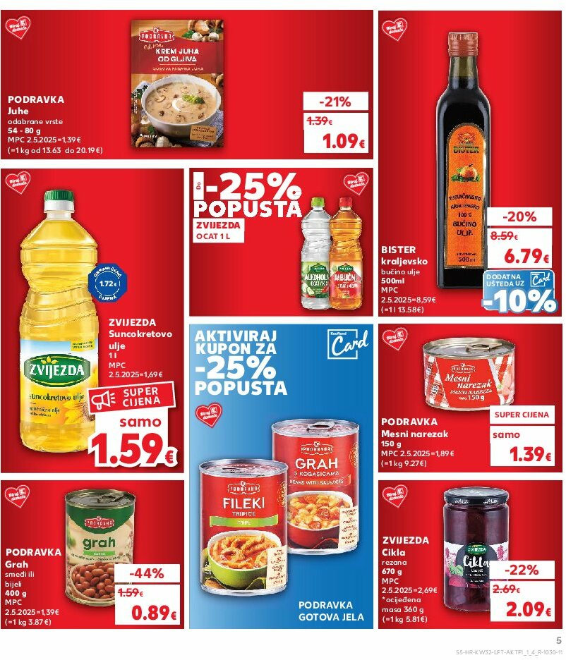 kaufland - Prelistajte katalog Kaufland, vrijedi od 06.08. do 12.08. - page: 5