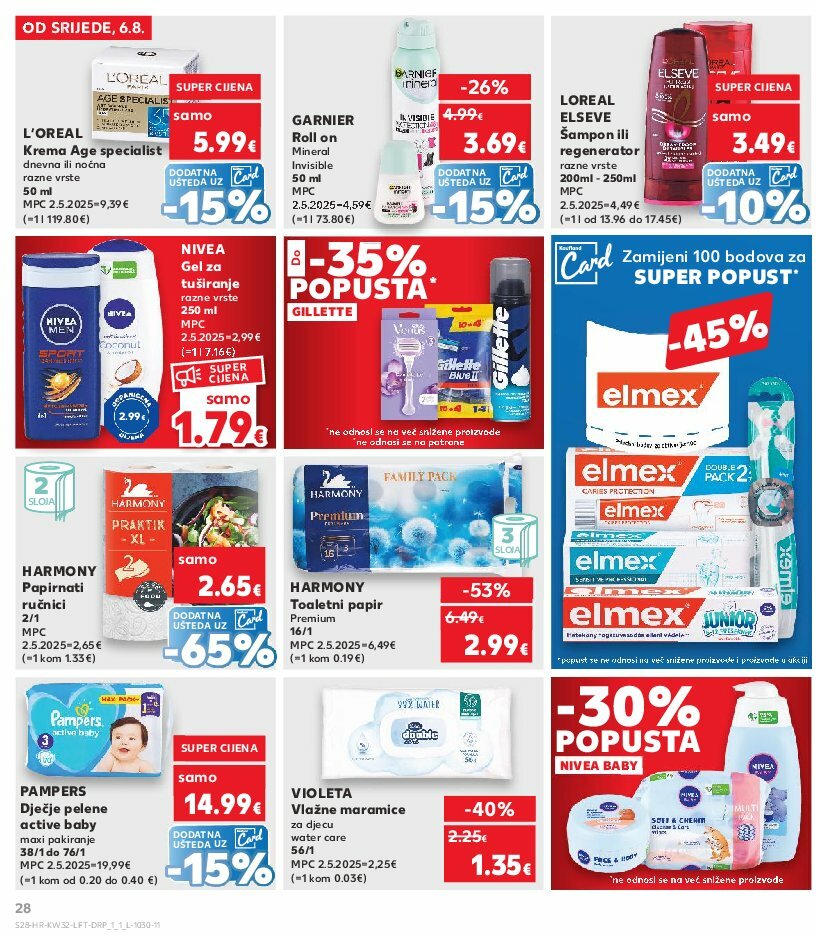 kaufland - Prelistajte katalog Kaufland, vrijedi od 06.08. do 12.08. - page: 28