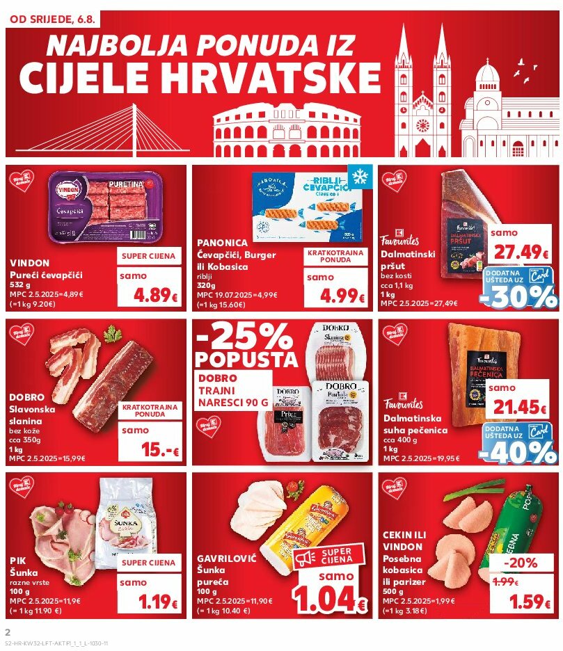 kaufland - Prelistajte katalog Kaufland, vrijedi od 06.08. do 12.08. - page: 2