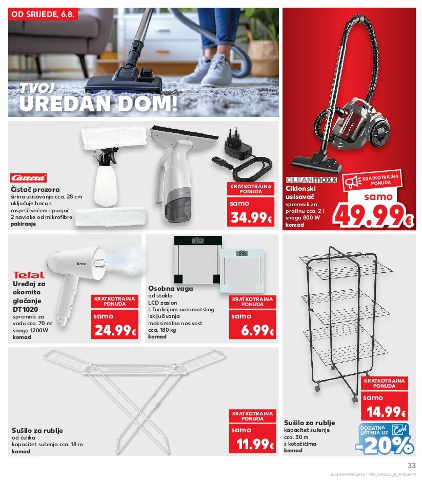 kaufland - Prelistajte katalog Kaufland, vrijedi od 06.08. do 12.08. - page: 33