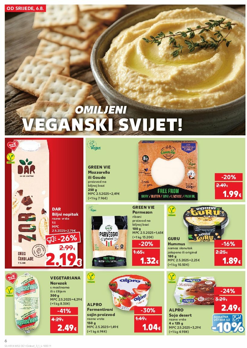 kaufland - Prelistajte katalog Kaufland - Neprehrambenih proizvoda, vrijedi od 06.08. do 12.08. - page: 6