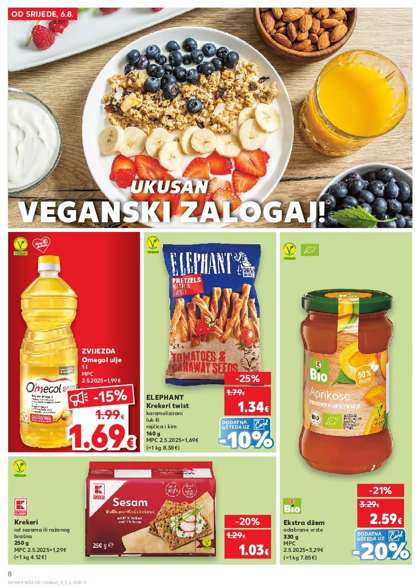 kaufland - Prelistajte katalog Kaufland - Neprehrambenih proizvoda, vrijedi od 06.08. do 12.08. - page: 8