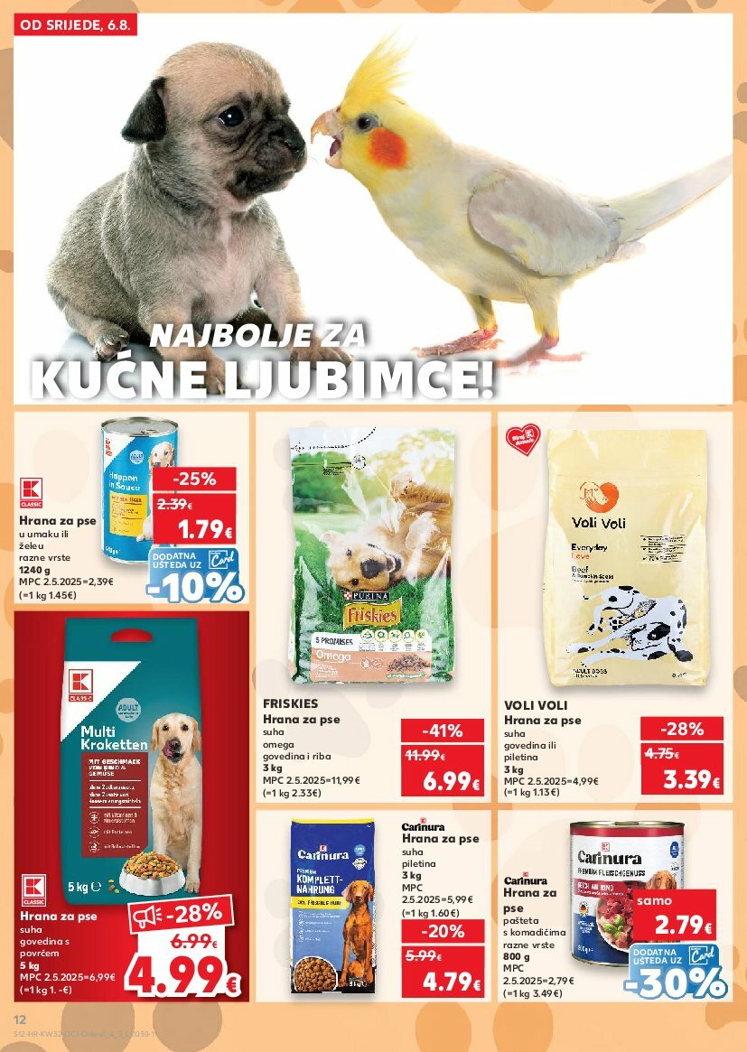 kaufland - Prelistajte katalog Kaufland - Neprehrambenih proizvoda, vrijedi od 06.08. do 12.08. - page: 12