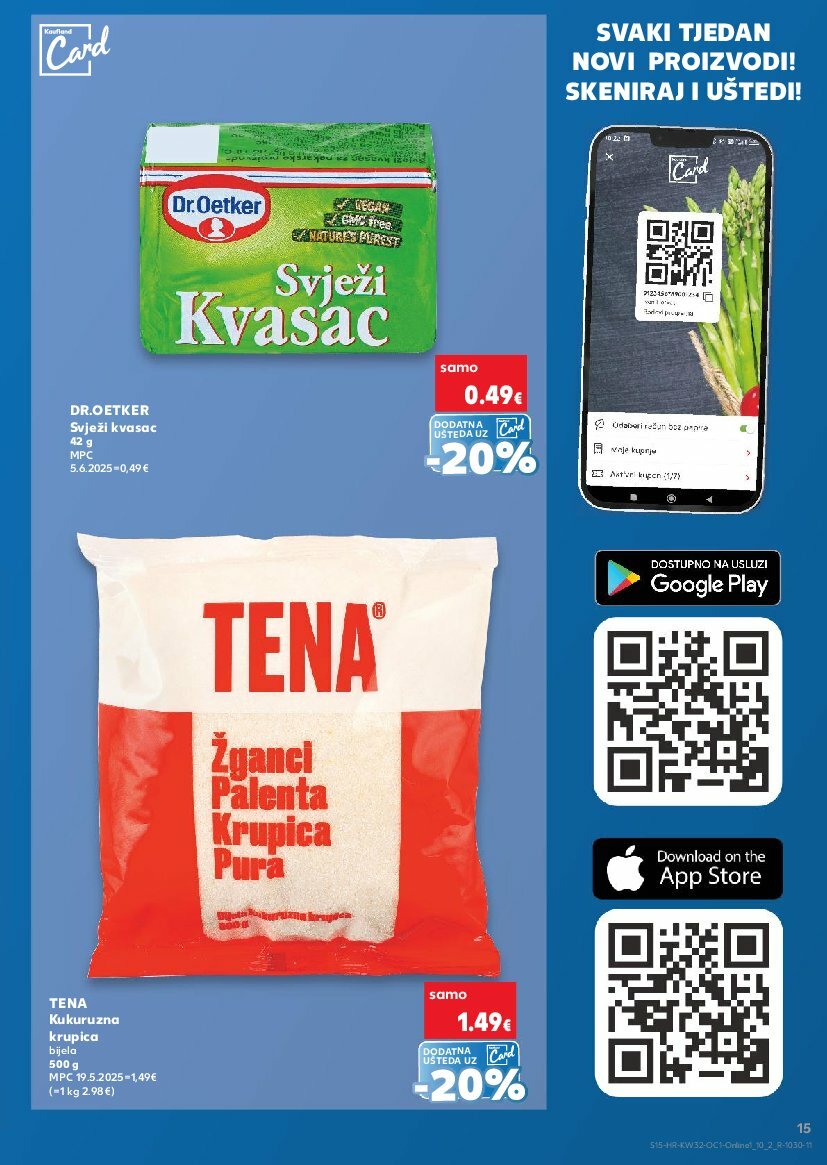 kaufland - Prelistajte katalog Kaufland - Neprehrambenih proizvoda, vrijedi od 06.08. do 12.08. - page: 15