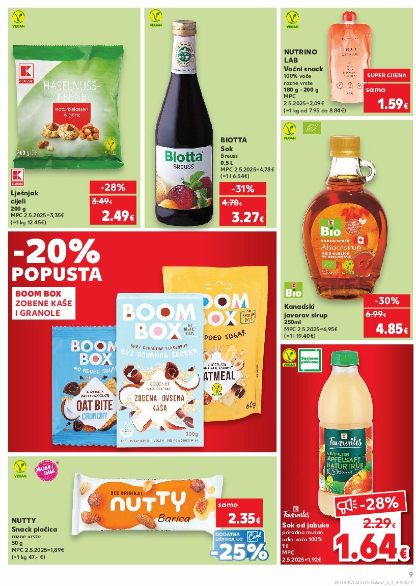 kaufland - Prelistajte katalog Kaufland - Neprehrambenih proizvoda, vrijedi od 06.08. do 12.08. - page: 9