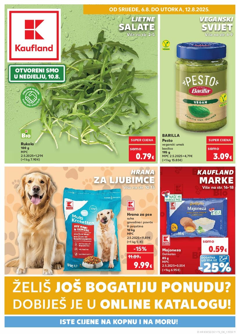 kaufland - Prelistajte katalog Kaufland - Neprehrambenih proizvoda, vrijedi od 06.08. do 12.08.