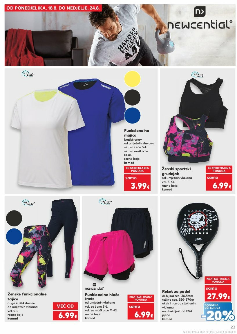 kaufland - Prelistajte katalog Kaufland - Neprehrambenih proizvoda, vrijedi od 13.08. do 19.08. - page: 23