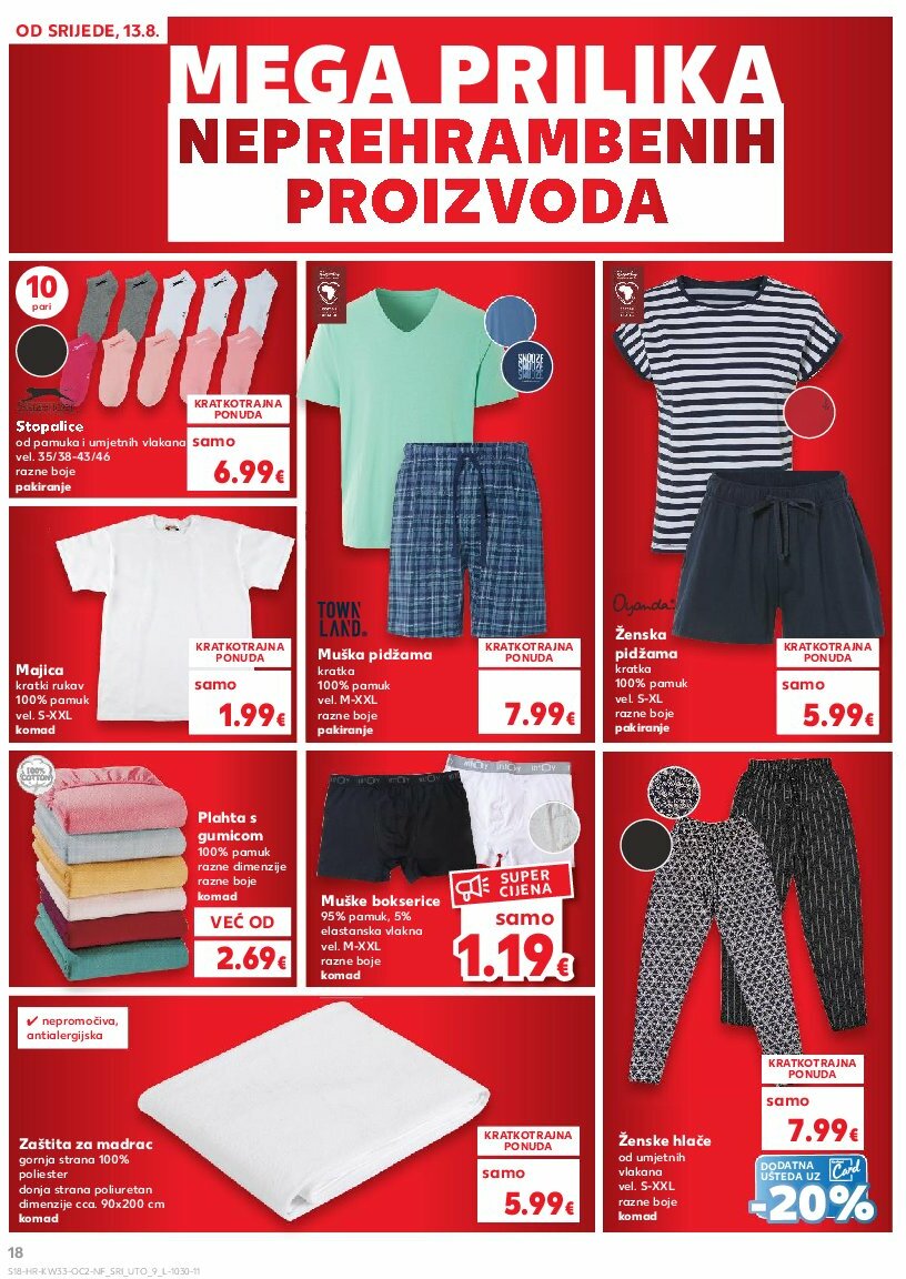 kaufland - Prelistajte katalog Kaufland - Neprehrambenih proizvoda, vrijedi od 13.08. do 19.08. - page: 18