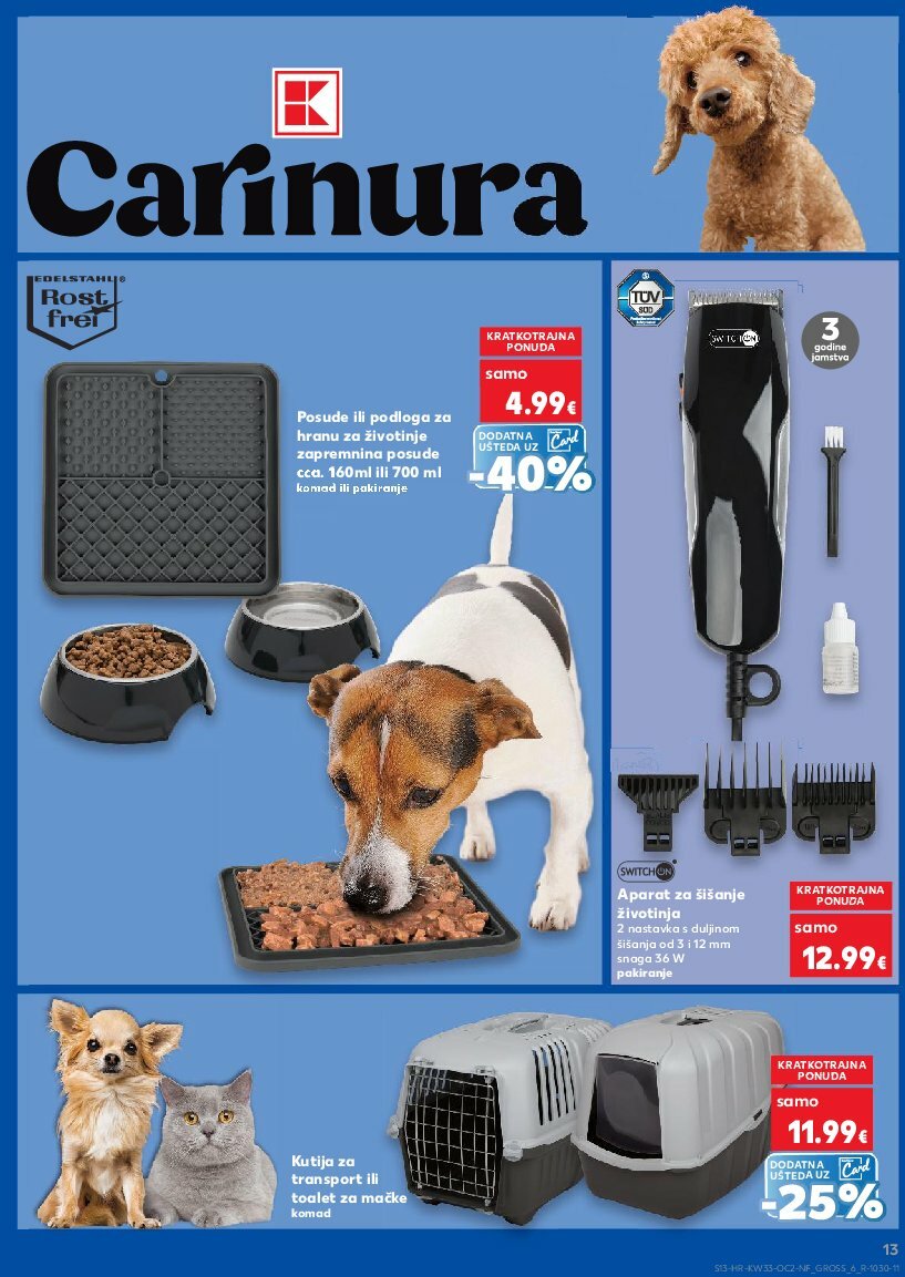 kaufland - Prelistajte katalog Kaufland - Neprehrambenih proizvoda, vrijedi od 13.08. do 19.08. - page: 13
