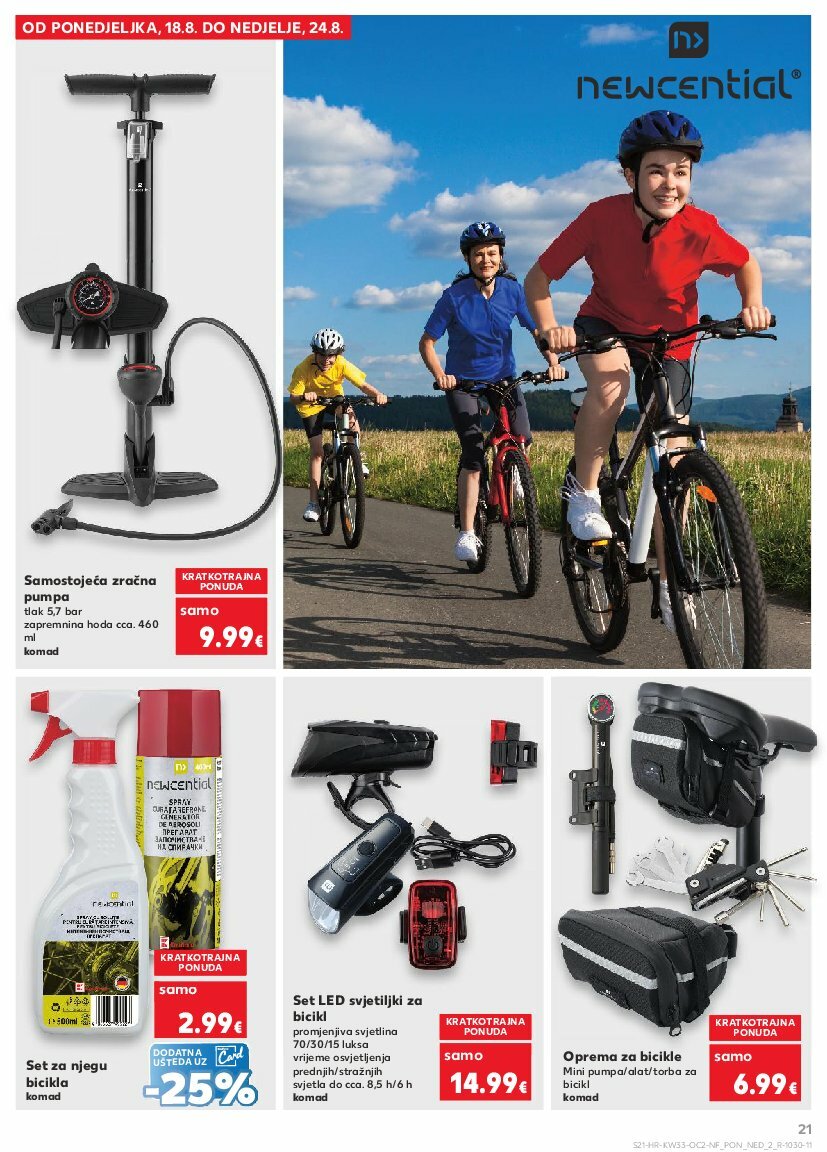 kaufland - Prelistajte katalog Kaufland - Neprehrambenih proizvoda, vrijedi od 13.08. do 19.08. - page: 21