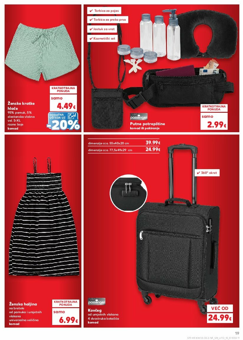 kaufland - Prelistajte katalog Kaufland - Neprehrambenih proizvoda, vrijedi od 13.08. do 19.08. - page: 19