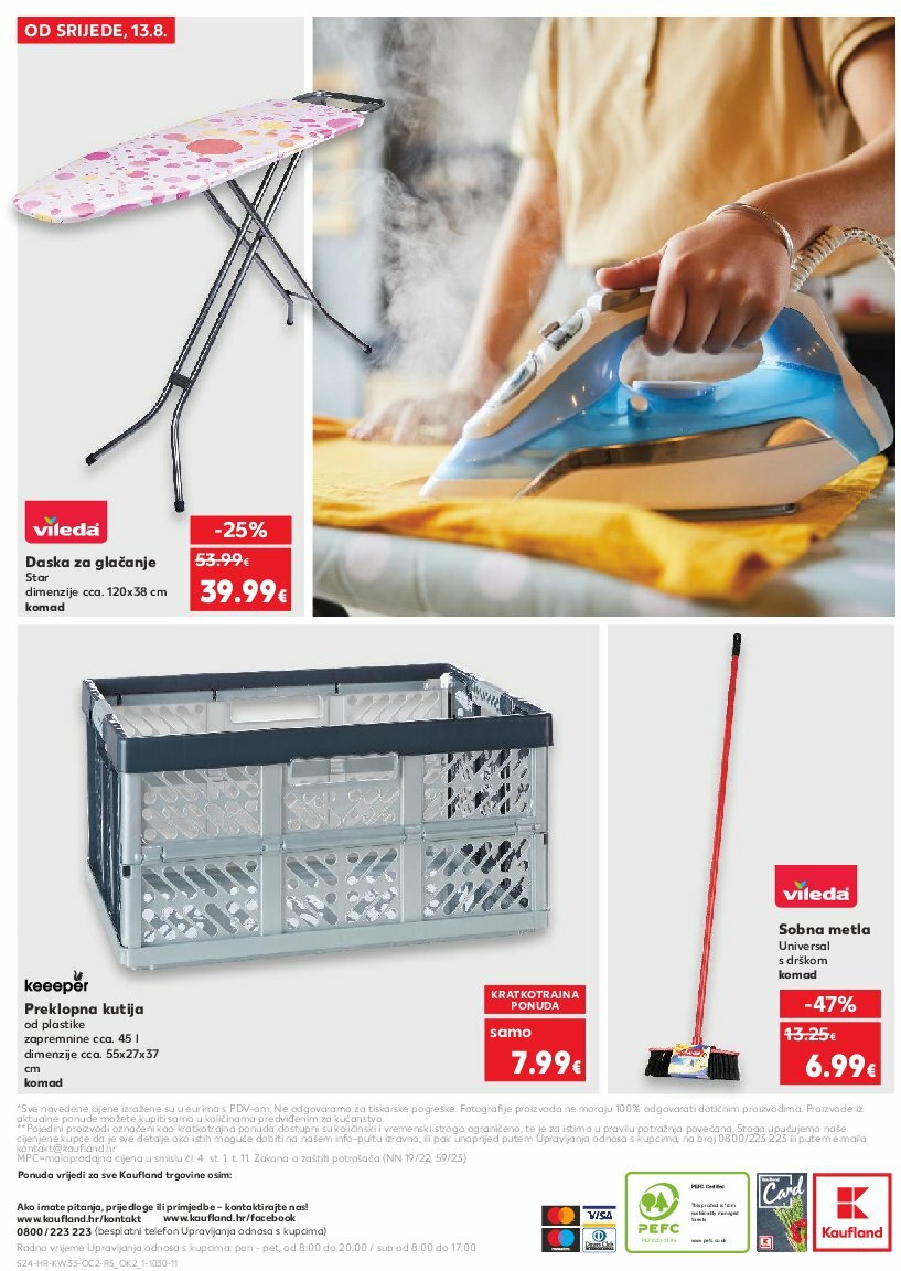kaufland - Prelistajte katalog Kaufland - Neprehrambenih proizvoda, vrijedi od 13.08. do 19.08. - page: 24