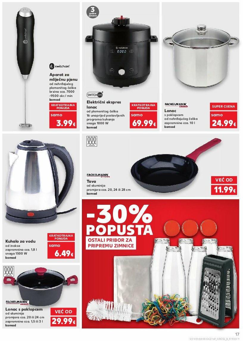 kaufland - Prelistajte katalog Kaufland - Neprehrambenih proizvoda, vrijedi od 13.08. do 19.08. - page: 17