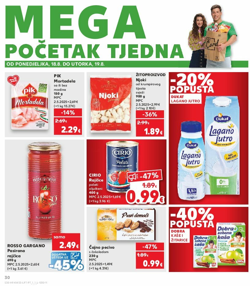 kaufland - Prelistajte katalog Kaufland, vrijedi od 13.08. do 19.08. - page: 30