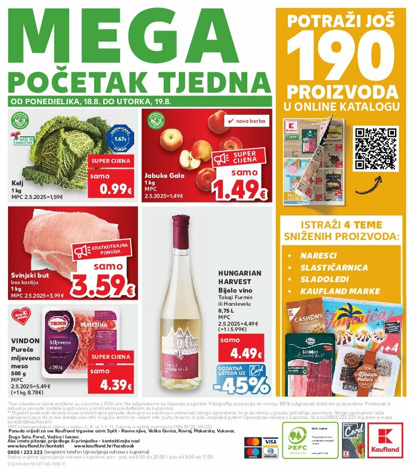 kaufland - Prelistajte katalog Kaufland, vrijedi od 13.08. do 19.08. - page: 32