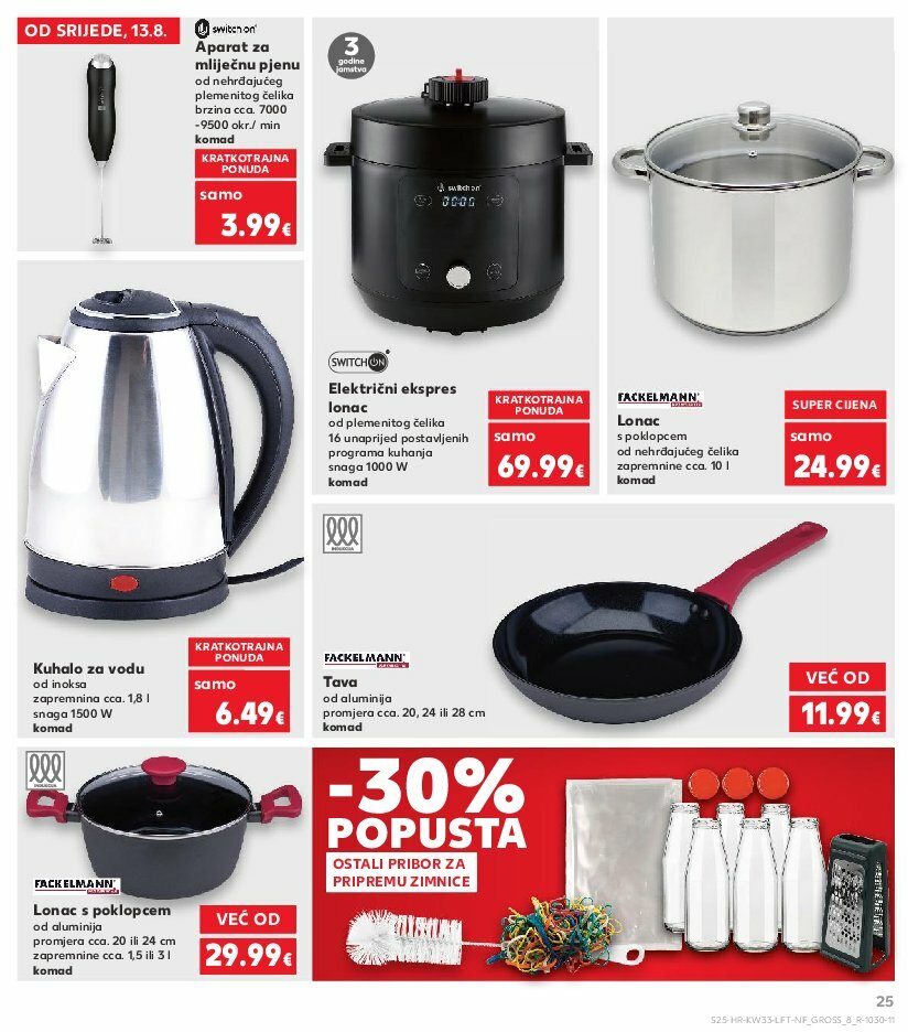kaufland - Prelistajte katalog Kaufland, vrijedi od 13.08. do 19.08. - page: 25