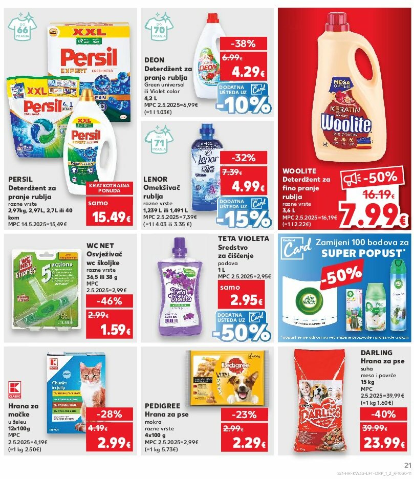 kaufland - Prelistajte katalog Kaufland, vrijedi od 13.08. do 19.08. - page: 21