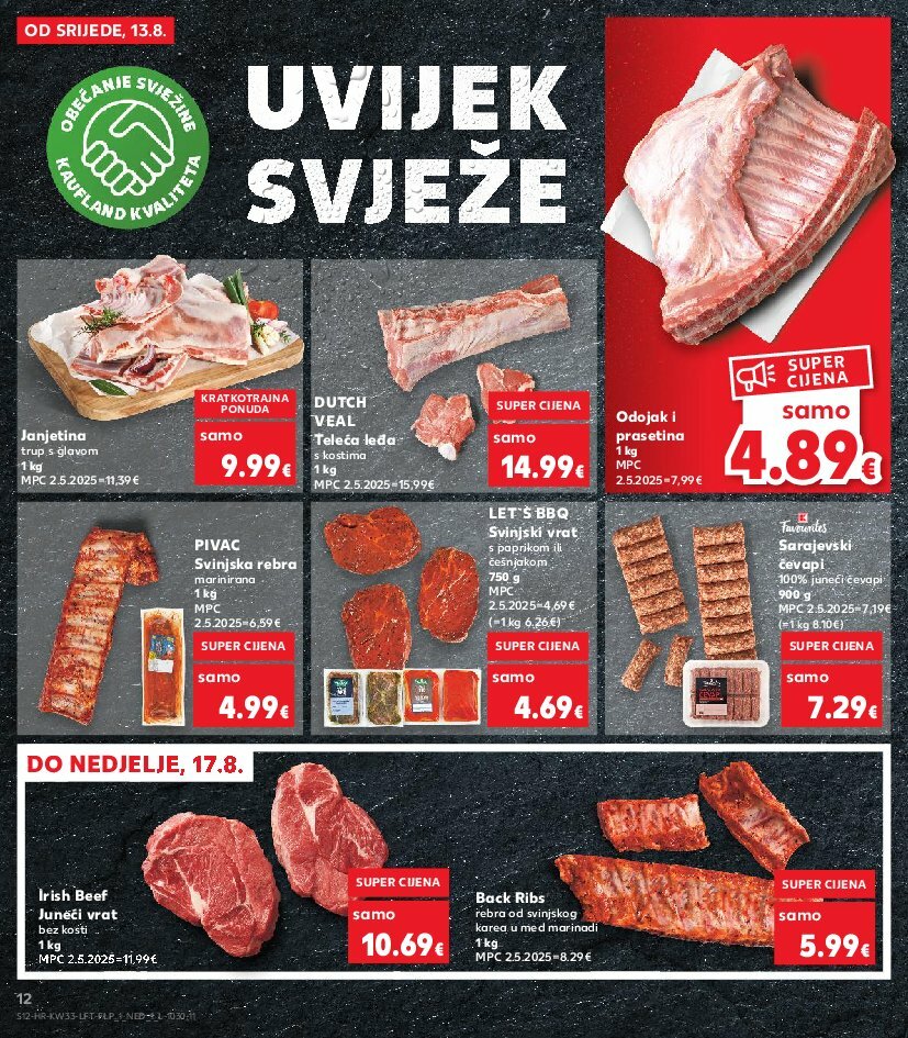 kaufland - Prelistajte katalog Kaufland, vrijedi od 13.08. do 19.08. - page: 12