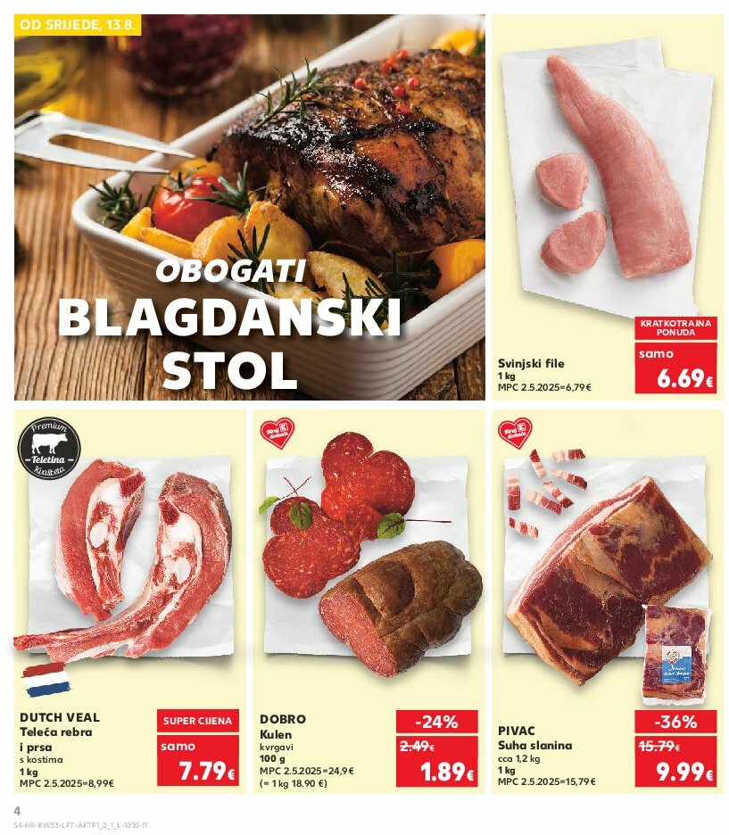 kaufland - Prelistajte katalog Kaufland, vrijedi od 13.08. do 19.08. - page: 4