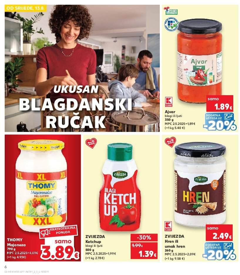 kaufland - Prelistajte katalog Kaufland, vrijedi od 13.08. do 19.08. - page: 6